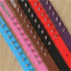 Pet supplies, pet PU rivets, dog collars, multi-color adjustable neck collars, direct sales from pet supplies manufacturers Specification image